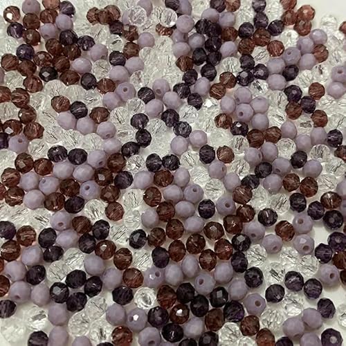 4 x 3,0 mm Kristallperlen und facettiertes Porzellan, Lasso, Halskette, Schmuckzubehör, Abstandshalter, Ohrring, Armband, Zubehör, Bildfarbe_d-3 x 4,0 mm, 125 Stück 4 x 3,0 mm Kristallperlen und facettiertes Porzellan, Lasso, Halskette, Schmuckzubehör, Abstandshalter, Ohrring, Armband, Zubehör, Bildfarbe_d-3 x 4,0 mm, 125 Stück von TBSKUY