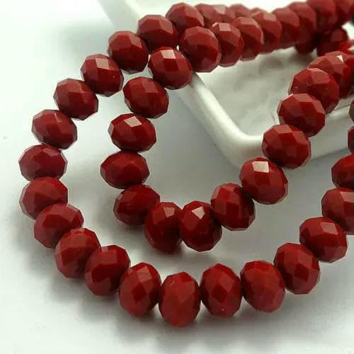 4 x 3,0 mm Kristallperlen und facettiertes Porzellan, Lasso, Halskette, Schmuckzubehör, Abstandshalter, Ohrring, Armband, Zubehör – Bildfarbe_i – 3 x 4,0 mm, 125 Stück 4 x 3,0 mm Kristallperlen und facettiertes Porzellan, Lasso, Halskette, Schmuckzubehör, Abstandshalter, Ohrring, Armband, Zubehör – Bildfarbe_i – 3 x 4,0 mm, 125 Stück von TBSKUY