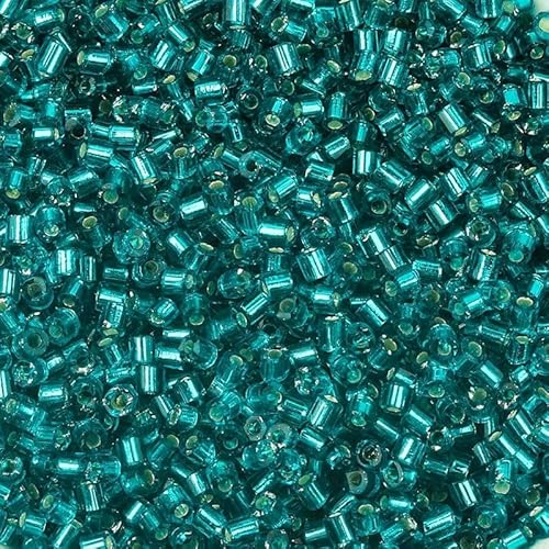 430/2150 Stück/Los Bunte Rocailles-Perlen in Röhrenform, Glasperlen, Glasperlen zur Schmuckherstellung, DIY-Halsketten, Armbandzubehör, S12-2,5 mm, 430 Stück von TBSKUY