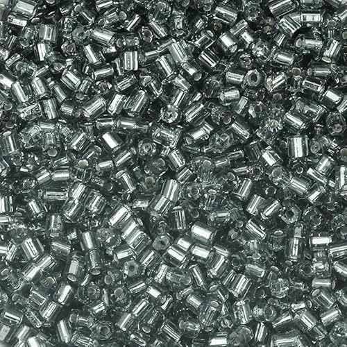 430/2150 Stück/Los Bunte Rocailles-Perlen in Röhrenform, Glasperlen, Glasperlen zur Schmuckherstellung, DIY-Halsketten, Armbandzubehör, S20-2,5 mm, 2150 Stück von TBSKUY
