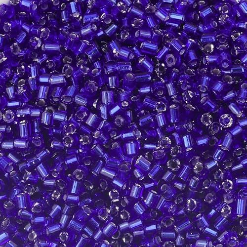 430/2150 Stück/Los Bunte Rocailles-Perlen in Röhrenform, Glasperlen, Glasperlen zur Schmuckherstellung, DIY-Halsketten, Armbandzubehör, S8, 2,5 mm, 2150 Stück von TBSKUY
