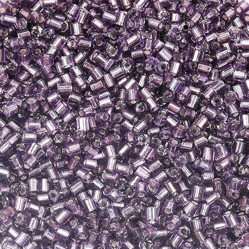 430/2150 Stück/Los Bunte Rocailles-Perlen in Röhrenform, Glasperlen, Glasperlen zur Schmuckherstellung, DIY-Halsketten, Armbandzubehör, S9, 2,5 mm, 2150 Stück von TBSKUY