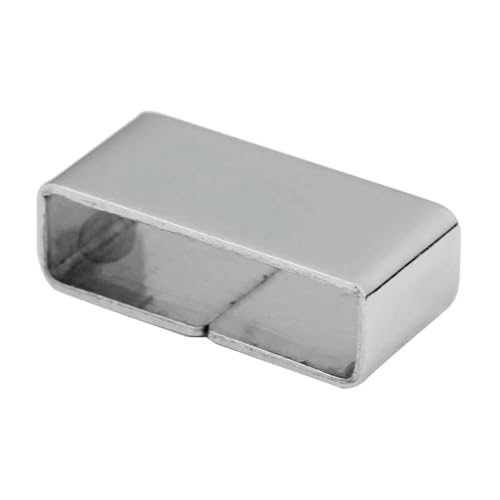 5 Stück/Los Edelstahl gebogene Rohrperlen Metall Vierkantrohr Abstandshalter Perlenverbinder Quetschperlen für DIY Schmuckherstellung Armband-4x14,0mm 5 Stück/Los Edelstahl gebogene Rohrperlen Metall Vierkantrohr Abstandshalter Perlenverbinder Quetschperlen für DIY Schmuckherstellung Armband-4x14,0mm von TBSKUY