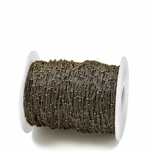 5 m/Los Kupfer Breite 1,8 mm Kugelkette Halskette Perlenkette für DIY Fußkettchen Schmuckherstellung Zubehör Zubehör-Antike Bronze-Kette breit 1,8 mm 5 m/Los Kupfer Breite 1,8 mm Kugelkette Halskette Perlenkette für DIY Fußkettchen Schmuckherstellung Zubehör Zubehör-Antike Bronze-Kette breit 1,8 mm von TBSKUY
