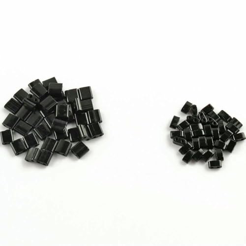 50/100 Stück Glasperlen mit zwei Löchern, 5 x 5 x 2 mm, würfelförmig, flach, quadratisch, Abstandsperlen, 2 Löcher, für Schmuckherstellung, Armbänder, DIY, Charms, Basteln, schwarz, 5 x 2 x 2 mm, 10 50/100 Stück Glasperlen mit zwei Löchern, 5 x 5 x 2 mm, würfelförmig, flach, quadratisch, Abstandsperlen, 2 Löcher, für Schmuckherstellung, Armbänder, DIY, Charms, Basteln, schwarz, 5 x 2 x 2 mm, 10 von TBSKUY