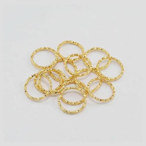 50–100 Stück/Los 8–20 mm runde Biegeringe, gedrehte offene Spaltringe, Biegeringe, Verbinder für DIY-Schmuckherstellung, Zubehör, Gold, 50 Stück, 1,5 x 15 mm 50–100 Stück/Los 8–20 mm runde Biegeringe, gedrehte offene Spaltringe, Biegeringe, Verbinder für DIY-Schmuckherstellung, Zubehör, Gold, 50 Stück, 1,5 x 15 mm von TBSKUY