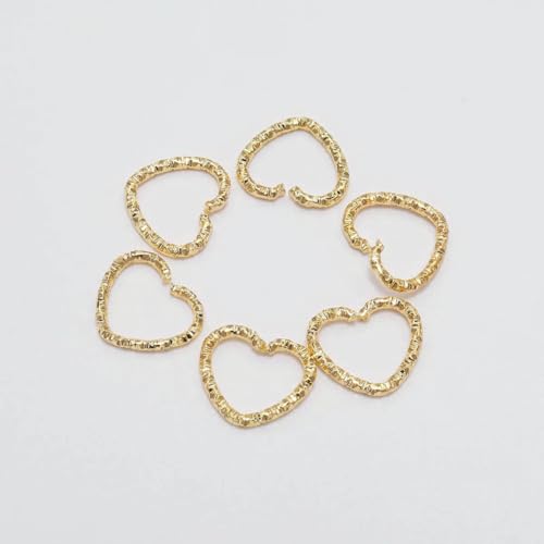 50–100 Stück/Los 8–20 mm runde Biegeringe, gedrehte offene Spaltringe, Biegeringe, Verbinder für DIY-Schmuckherstellung, Zubehör, Gold-Herz, 100 Stück, 1,2 x 10 mm 50–100 Stück/Los 8–20 mm runde Biegeringe, gedrehte offene Spaltringe, Biegeringe, Verbinder für DIY-Schmuckherstellung, Zubehör, Gold-Herz, 100 Stück, 1,2 x 10 mm von TBSKUY
