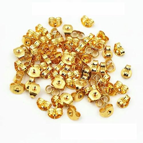 50–100 Stück/Los Gold Edelstahl Ohrstecker Blank Post Base Pins mit Ohrring Erkenntnisse Ohr zurück für DIY Schmuckherstellung-Backs x 100 Stück_a 50–100 Stück/Los Gold Edelstahl Ohrstecker Blank Post Base Pins mit Ohrring Erkenntnisse Ohr zurück für DIY Schmuckherstellung-Backs x 100 Stück_a von TBSKUY