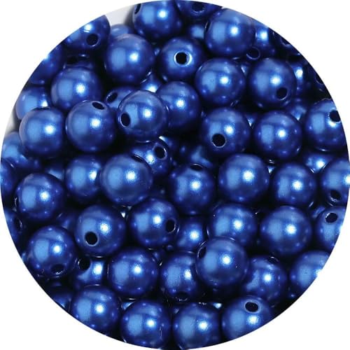 50–1000 Stück/Los ABS-Imitationsperlen, farbige, runde, lose Acryl-Abstandshalterperlen für die Schmuckherstellung, DIY-Charm-Armbänder und Ohrringe, Dunkelblau, 5 mm, 500 Stück 50–1000 Stück/Los ABS-Imitationsperlen, farbige, runde, lose Acryl-Abstandshalterperlen für die Schmuckherstellung, DIY-Charm-Armbänder und Ohrringe, Dunkelblau, 5 mm, 500 Stück von TBSKUY