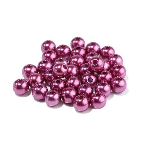 50–1000 Stück/Los ABS-Imitationsperlen, farbige runde Acryl-Abstandshalterperlen für die Schmuckherstellung, DIY-Charm-Armband-Ohrringe, Dunkelviolett, 8 mm, 100 Stück 50–1000 Stück/Los ABS-Imitationsperlen, farbige runde Acryl-Abstandshalterperlen für die Schmuckherstellung, DIY-Charm-Armband-Ohrringe, Dunkelviolett, 8 mm, 100 Stück von TBSKUY
