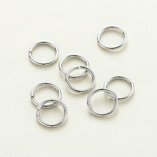 50–200 Stück/Los 14 Karat/18 Karat Echtgold plattiertes Messing Offener Biegering Geteilte Verbindungsringe für DIY-Schmuckherstellungszubehör-Platin-0,5 x 4,0 mm 200 Stück 50–200 Stück/Los 14 Karat/18 Karat Echtgold plattiertes Messing Offener Biegering Geteilte Verbindungsringe für DIY-Schmuckherstellungszubehör-Platin-0,5 x 4,0 mm 200 Stück von TBSKUY