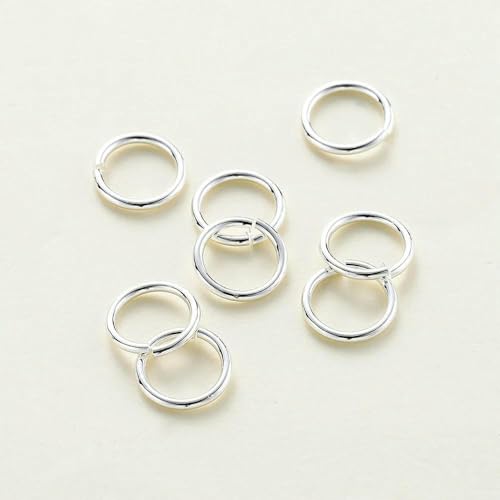 50–200 Stück/Los 14 Karat/18 Karat Echtgold plattiertes Messing Offener Biegering Geteilte Verbindungsringe für DIY-Schmuckherstellungszubehör-Silber-1,2 x 10 mm 50 Stück 50–200 Stück/Los 14 Karat/18 Karat Echtgold plattiertes Messing Offener Biegering Geteilte Verbindungsringe für DIY-Schmuckherstellungszubehör-Silber-1,2 x 10 mm 50 Stück von TBSKUY