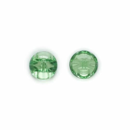 50 Stück Schaftfarbe optional/Mix Pilz gewölbte runde Acryl-Stoffknöpfe zum Nähen zu Hause Scrapbooking Dekor Kleidung 12 mm-Grasgrün von TBSKUY