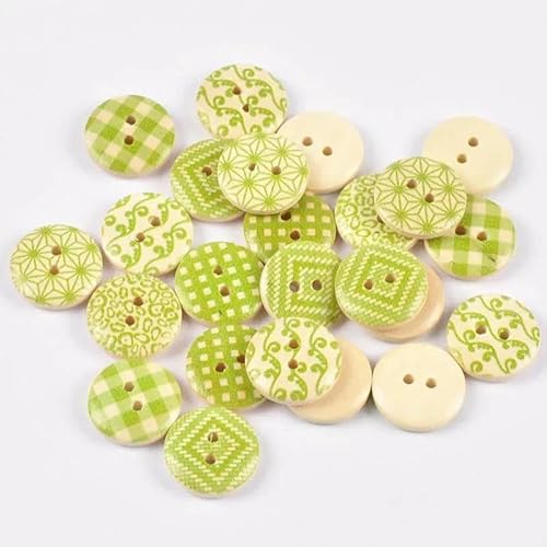 50 Stück runde Holzknöpfe mit 2 Löchern in gemischten Farben zum Nähen von Kleidung, Zubehör, Basteln, Scrapbooking, DIY, Kinderbekleidung, 18 mm-1 50 Stück runde Holzknöpfe mit 2 Löchern in gemischten Farben zum Nähen von Kleidung, Zubehör, Basteln, Scrapbooking, DIY, Kinderbekleidung, 18 mm-1 von TBSKUY