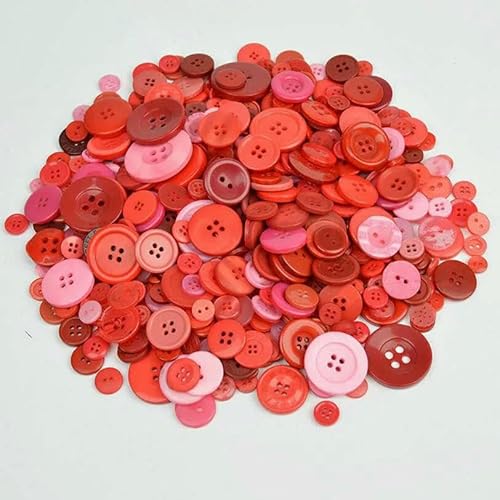 50 g runde Harzknöpfe in gemischter Form für DIY Scrapbooking Basteln Modeaccessoires-BN0101 von TBSKUY