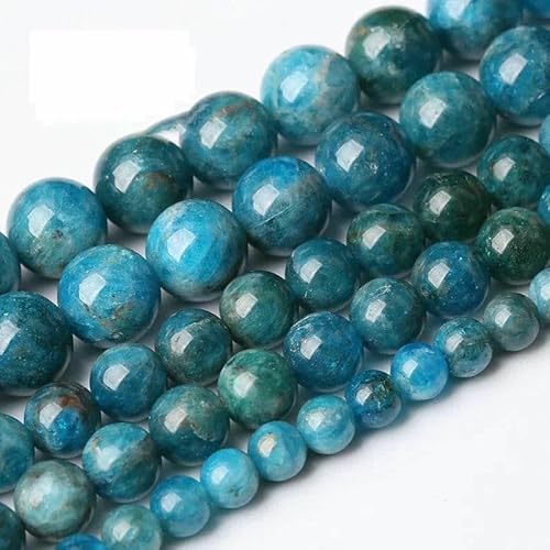 5A Qualität Naturstein Blaue Tigerauge Perlen Runde lose Perlen 6 8 10 12 mm für Schmuckherstellung DIY Bettelarmband 15" -Apatit-8mm 45 bis 48 Stück 5A Qualität Naturstein Blaue Tigerauge Perlen Runde lose Perlen 6 8 10 12 mm für Schmuckherstellung DIY Bettelarmband 15" -Apatit-8mm 45 bis 48 Stück von TBSKUY