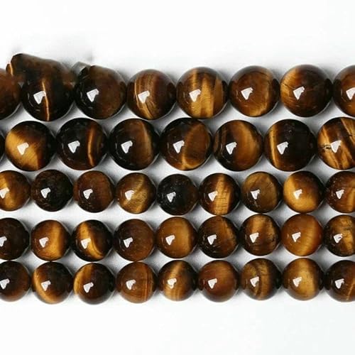 5A Qualität Naturstein Blaue Tigerauge Perlen Runde lose Perlen 6 8 10 12 mm für Schmuckherstellung DIY Bettelarmband 15" - Gelbes Tigerauge - 10 mm 36 bis 38 Stück 5A Qualität Naturstein Blaue Tigerauge Perlen Runde lose Perlen 6 8 10 12 mm für Schmuckherstellung DIY Bettelarmband 15" - Gelbes Tigerauge - 10 mm 36 bis 38 Stück von TBSKUY