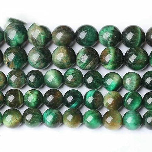 5A Qualität Naturstein Blaue Tigerauge Perlen Runde lose Perlen 6 8 10 12 mm für Schmuckherstellung DIY Bettelarmband 15" -Grünes Tigerauge_a-10 mm 36 bis 38 Stück 5A Qualität Naturstein Blaue Tigerauge Perlen Runde lose Perlen 6 8 10 12 mm für Schmuckherstellung DIY Bettelarmband 15" -Grünes Tigerauge_a-10 mm 36 bis 38 Stück von TBSKUY