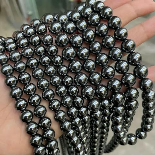 5A Qualität Naturstein Blaue Tigerauge Perlen Runde lose Perlen 6 8 10 12 mm für Schmuckherstellung DIY Bettelarmband 15" - Hämatit-12 mm 31 bis 32 Stück 5A Qualität Naturstein Blaue Tigerauge Perlen Runde lose Perlen 6 8 10 12 mm für Schmuckherstellung DIY Bettelarmband 15" - Hämatit-12 mm 31 bis 32 Stück von TBSKUY