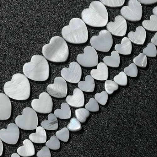 6–12 mm Herz, natürliche Muschelperlen, blau, grün, rot, gelb, lose Abstandsperlen, Anhänger für die Schmuckherstellung, DIY-Halskette, Armbandzubehör, Nr. 11–6 mm, ca. 60 Stück 6–12 mm Herz, natürliche Muschelperlen, blau, grün, rot, gelb, lose Abstandsperlen, Anhänger für die Schmuckherstellung, DIY-Halskette, Armbandzubehör, Nr. 11–6 mm, ca. 60 Stück von TBSKUY
