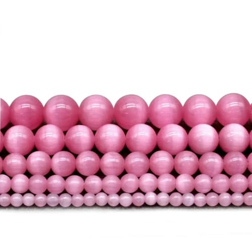 6 8 10 12 14,0 mm runde rosa Katzenaugenstein-lose Perlen, Halbzeug, DIY-Zubehör, dekoriertes Armband, weibliche Ohrringe, Halskette, 6 mm 6 8 10 12 14,0 mm runde rosa Katzenaugenstein-lose Perlen, Halbzeug, DIY-Zubehör, dekoriertes Armband, weibliche Ohrringe, Halskette, 6 mm von TBSKUY