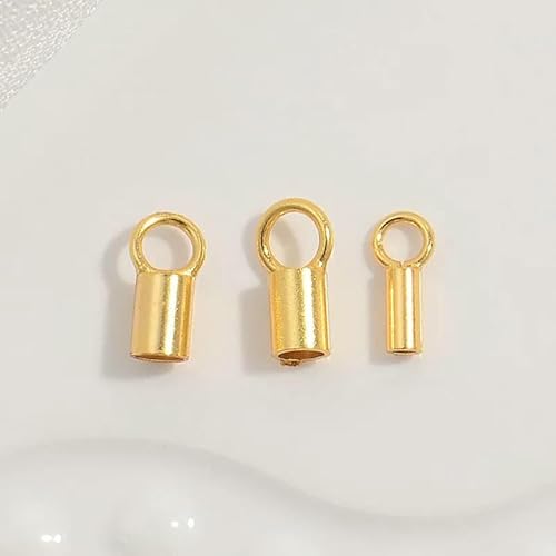 6 Stück/Los S925 Sterling Silber Durchmesser 1/2/3,0 mm Endkappen Verschluss Lederband Crimpkappen Verschlüsse für Armbänder Halskettenherstellung SK64-Gold-Durchmesser 3,0 mm 6 Stück/Los S925 Sterling Silber Durchmesser 1/2/3,0 mm Endkappen Verschluss Lederband Crimpkappen Verschlüsse für Armbänder Halskettenherstellung SK64-Gold-Durchmesser 3,0 mm von TBSKUY