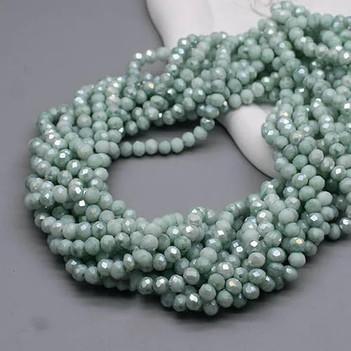 6 mm, 92 Stück/Los, Rondelle-Kristallglasperlen, farbig, facettiert, lose Abstandshalter, Glasperlen für die Schmuckherstellung, DIY-Halskette, 1–6 mm, ca. 92 Stück 6 mm, 92 Stück/Los, Rondelle-Kristallglasperlen, farbig, facettiert, lose Abstandshalter, Glasperlen für die Schmuckherstellung, DIY-Halskette, 1–6 mm, ca. 92 Stück von TBSKUY