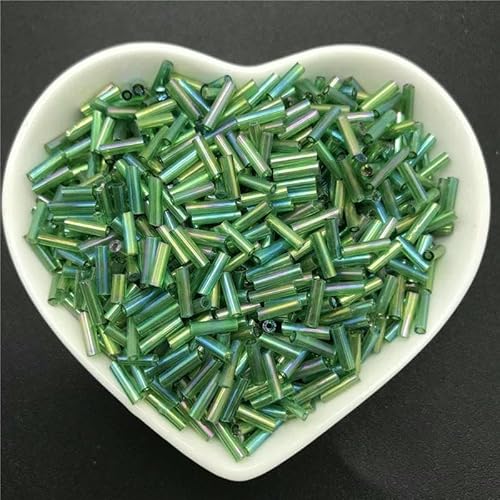 6 x 2 mm, 400 Stück, tschechische zylindrische Glasröhren-Stiftperlen, Rocailles-Perlen für Armband-Halskette, DIY-Schmuckherstellung, 29 6 x 2 mm, 400 Stück, tschechische zylindrische Glasröhren-Stiftperlen, Rocailles-Perlen für Armband-Halskette, DIY-Schmuckherstellung, 29 von TBSKUY