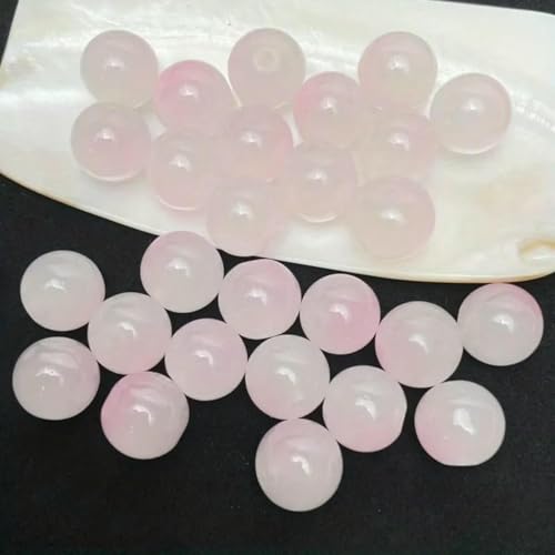 8 mm/50 Stück süße zweifarbige lose Glasperlen für handgefertigte DIY-Armbänder, Halsketten, Schmuckherstellung, dekorative Perlen, rosa, 8 mm 8 mm/50 Stück süße zweifarbige lose Glasperlen für handgefertigte DIY-Armbänder, Halsketten, Schmuckherstellung, dekorative Perlen, rosa, 8 mm von TBSKUY