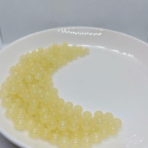 8 mm Glasperlen, schöne mehrfarbige Perlen, handgefertigt, DIY-Armband, Armband, Schmuck, handgefertigte Perlen, Zubehör, Material, 2–10–8 mm (50 Stück) von TBSKUY