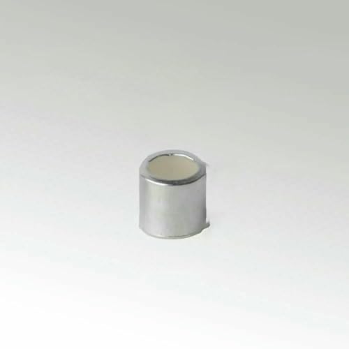 925 Sterling Silber Hypoallergen Lose Quetschperlen 2mm Glatte kleine Röhrchen Abstandshalter für Schmuckherstellung-2mm x2mm-1 PC von TBSKUY