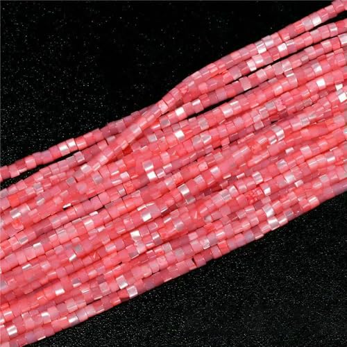 Bunte, natürliche Süßwasser-Muschel-Röhrenperlen, gefärbte Perlmutt-Muschel, lose Perlen für die Schmuckherstellung, DIY-Armband, Halskette, 38,1 cm – 10 Abstandshalter, 3 x 2 mm Bunte, natürliche Süßwasser-Muschel-Röhrenperlen, gefärbte Perlmutt-Muschel, lose Perlen für die Schmuckherstellung, DIY-Armband, Halskette, 38,1 cm – 10 Abstandshalter, 3 x 2 mm von TBSKUY