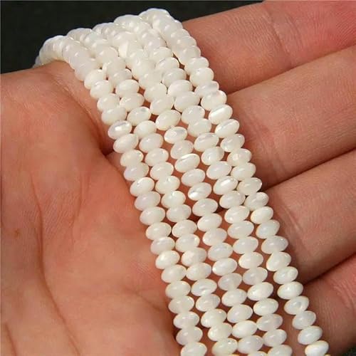 Bunte natürliche Süßwasser-Muschel-Röhrenperlen, gefärbte Perlmutt-Muschel, lose Perlen für die Schmuckherstellung, DIY-Armband, Halskette, 15"-9 Rondelle, 3 x 5 mm Bunte natürliche Süßwasser-Muschel-Röhrenperlen, gefärbte Perlmutt-Muschel, lose Perlen für die Schmuckherstellung, DIY-Armband, Halskette, 15"-9 Rondelle, 3 x 5 mm von TBSKUY