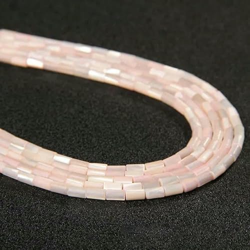Bunte natürliche Süßwasser-Muschel-Röhrenperlen, gefärbte Perlmutt-Muschel, lose Perlen zur Schmuckherstellung, DIY-Armband, Halskette, 15-19 Zoll, Röhre, 3 x 5 mm Bunte natürliche Süßwasser-Muschel-Röhrenperlen, gefärbte Perlmutt-Muschel, lose Perlen zur Schmuckherstellung, DIY-Armband, Halskette, 15-19 Zoll, Röhre, 3 x 5 mm von TBSKUY