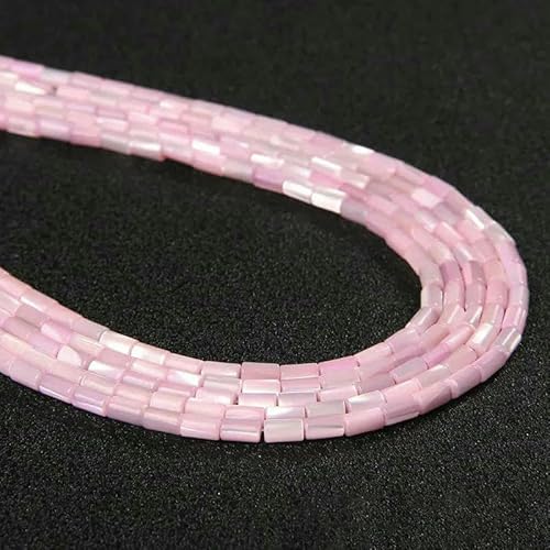 Bunte natürliche Süßwasser-Muschel-Röhrenperlen, gefärbte Perlmutt-Muschel, lose Perlen zur Schmuckherstellung, DIY-Armband, Halskette, 15-22 Röhren, 3 x 5 mm Bunte natürliche Süßwasser-Muschel-Röhrenperlen, gefärbte Perlmutt-Muschel, lose Perlen zur Schmuckherstellung, DIY-Armband, Halskette, 15-22 Röhren, 3 x 5 mm von TBSKUY