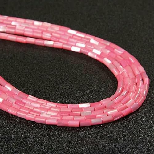 Bunte natürliche Süßwasser-Muschel-Röhrenperlen, gefärbte Perlmutt-Muschel, lose Perlen zur Schmuckherstellung, DIY-Armband, Halskette, 15-24 Zoll, Röhre, 3 x 5 mm Bunte natürliche Süßwasser-Muschel-Röhrenperlen, gefärbte Perlmutt-Muschel, lose Perlen zur Schmuckherstellung, DIY-Armband, Halskette, 15-24 Zoll, Röhre, 3 x 5 mm von TBSKUY