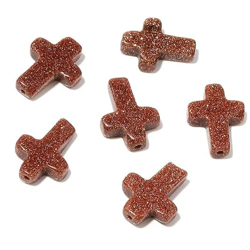 Dc 5 Stück/Los Naturstein Achat Kristall Tigerauge Lose Perlen für Schmuckherstellung DIY Armband Halskette Zubehör-Goldsand Dc 5 Stück/Los Naturstein Achat Kristall Tigerauge Lose Perlen für Schmuckherstellung DIY Armband Halskette Zubehör-Goldsand von TBSKUY