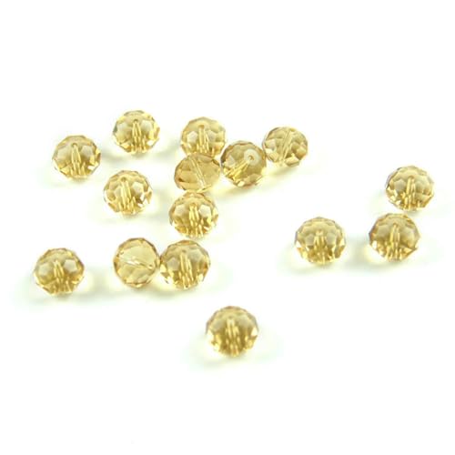 Farbige Rondelle-Abstandshalter, dekorative Kristallperlen, Glasperlen, 14,0 mm, 16 mm, 18 mm, Natursteinperlen für Kristallperlenvorhang, lt. -16 mm, 48 Stück Farbige Rondelle-Abstandshalter, dekorative Kristallperlen, Glasperlen, 14,0 mm, 16 mm, 18 mm, Natursteinperlen für Kristallperlenvorhang, lt. -16 mm, 48 Stück von TBSKUY