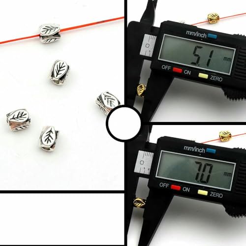 Gemischte tibetisch-silberfarbene Metallperlen mit Blumen- und Blattmotiv für die Herstellung von DIY-Schmuck, Armbändern, Halsketten und Ohrringen, 50 Stück, 69T3, Größe nach Wahl Gemischte tibetisch-silberfarbene Metallperlen mit Blumen- und Blattmotiv für die Herstellung von DIY-Schmuck, Armbändern, Halsketten und Ohrringen, 50 Stück, 69T3, Größe nach Wahl von TBSKUY