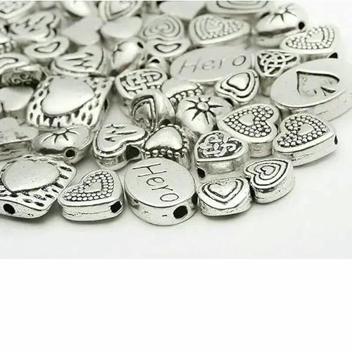 Gemischte tibetische Antik-Silberfarbene Hohlkugel-Lose-Röhrchen-Metallperlen-Abstandshalterperlen für die Schmuckherstellung DIY-Armband Nekclace-08 Gemischte tibetische Antik-Silberfarbene Hohlkugel-Lose-Röhrchen-Metallperlen-Abstandshalterperlen für die Schmuckherstellung DIY-Armband Nekclace-08 von TBSKUY