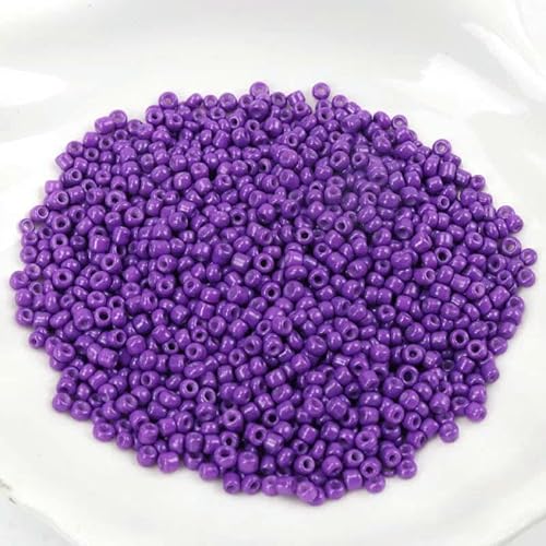Gold- und Silberfarbene 2 mm 3,0 mm 4,0 mm Kristallglas-Abstandshalterperlen, tschechische Rocailles-Perlen für Schmuck, handgefertigt, DIY – 10–2 mm, 1000 Stück von TBSKUY