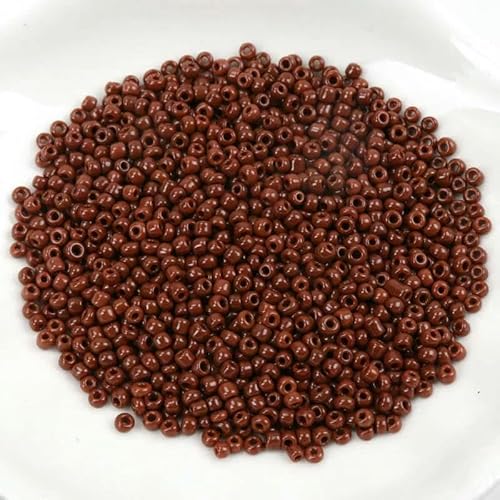 Gold- und Silberfarbene 2 mm 3,0 mm 4,0 mm Kristallglas-Abstandshalterperlen, tschechische Rocailles-Perlen für Schmuck, handgefertigt, DIY – 3–2 mm, 1000 Stück von TBSKUY