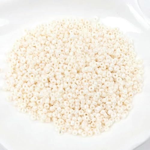 Gold- und Silberfarbene 2 mm 3,0 mm 4,0 mm Kristallglas-Abstandsperlen, tschechische Rocailles-Perlen für Schmuck, handgefertigt, DIY – 13–4,0 mm, 167 Stück von TBSKUY