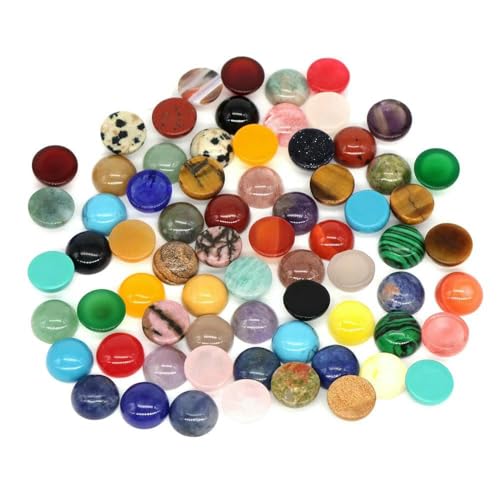 Großhandel 10 mm Naturstein Cabochon Runde flache Rückseite Lose Perlen DIY Schmuck Ring Armband Ohrring Anhänger Halskette Accessorise- Steine-50 PCS Großhandel 10 mm Naturstein Cabochon Runde flache Rückseite Lose Perlen DIY Schmuck Ring Armband Ohrring Anhänger Halskette Accessorise- Steine-50 PCS von TBSKUY