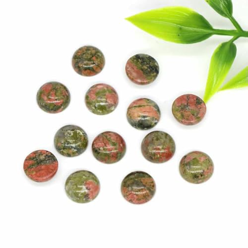 Großhandel 10 mm Naturstein Cabochon Runde flache Rückseite Lose Perlen DIY Schmuck Ring Armband Ohrring Anhänger Halskette Accessorise-Unakit-30 Stück Großhandel 10 mm Naturstein Cabochon Runde flache Rückseite Lose Perlen DIY Schmuck Ring Armband Ohrring Anhänger Halskette Accessorise-Unakit-30 Stück von TBSKUY