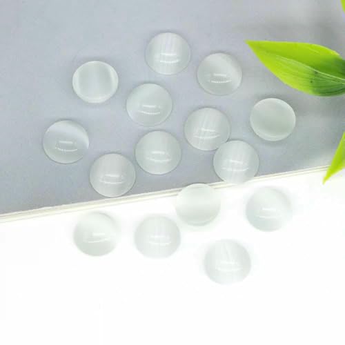 Großhandel 10 mm Naturstein Cabochon Runde flache Rückseite Lose Perlen DIY Schmuck Ring Armband Ohrring Anhänger Halskette Accessorise-Weißes Katzenauge-10 Stück Großhandel 10 mm Naturstein Cabochon Runde flache Rückseite Lose Perlen DIY Schmuck Ring Armband Ohrring Anhänger Halskette Accessorise-Weißes Katzenauge-10 Stück von TBSKUY