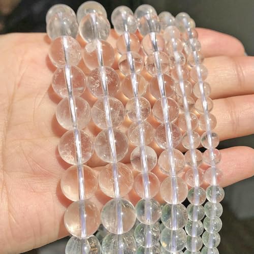 Großhandel Natursteinperlen, Bergkristall, runde lose Perlen zur Schmuckherstellung, 15,5 Zoll/Strang, Auswahlgröße 4/6/8/10/12 mm – F00102 – Bergkristall, 12 mm, 30 Stück Perlen Großhandel Natursteinperlen, Bergkristall, runde lose Perlen zur Schmuckherstellung, 15,5 Zoll/Strang, Auswahlgröße 4/6/8/10/12 mm – F00102 – Bergkristall, 12 mm, 30 Stück Perlen von TBSKUY