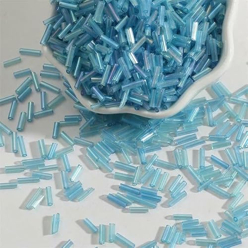 Mix Color 300 Stück 2 x 7 mm Twist Lose Glasperlen Spacer Tube Leptospira Perlen für Schmuckherstellung DIY Kleidungsstück Nähzubehör-01 Türkis Mix Color 300 Stück 2 x 7 mm Twist Lose Glasperlen Spacer Tube Leptospira Perlen für Schmuckherstellung DIY Kleidungsstück Nähzubehör-01 Türkis von TBSKUY