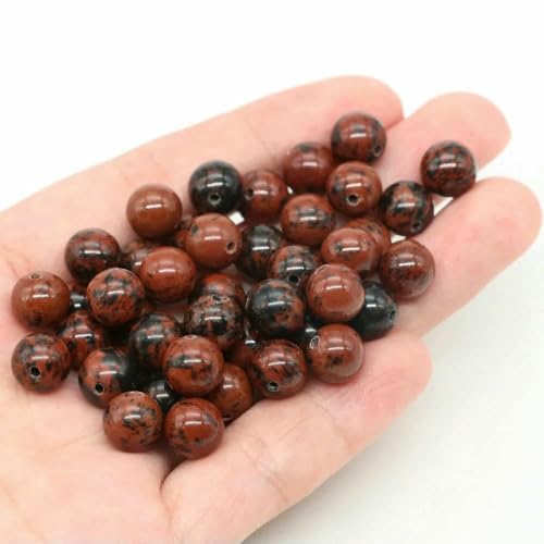 Natürliche Citrin-Steinperle zur Schmuckherstellung, glatter, runder Edelstein, DIY-Perlen für Armband- und Halskettenzubehör, 4, 6, 8, 10 mm, rotes Mahagoni, 4,0 mm, 85 bis 90 Stück Natürliche Citrin-Steinperle zur Schmuckherstellung, glatter, runder Edelstein, DIY-Perlen für Armband- und Halskettenzubehör, 4, 6, 8, 10 mm, rotes Mahagoni, 4,0 mm, 85 bis 90 Stück von TBSKUY