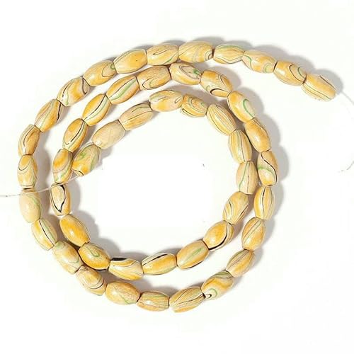 Natürliche Holzperlen, rund, oval, Abstandsperlen aus Holz für Schmuck, Armbänder, Halsketten, DIY-Charm, Rosenkranz, Kugelzubehör-T7463YE10- Natürliche Holzperlen, rund, oval, Abstandsperlen aus Holz für Schmuck, Armbänder, Halsketten, DIY-Charm, Rosenkranz, Kugelzubehör-T7463YE10- von TBSKUY